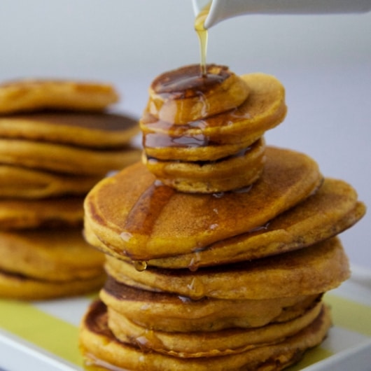 Whole-Wheat Sweet Potato Pancakes - 12-18 Month Baby Food Recipe at CleanBabyFood