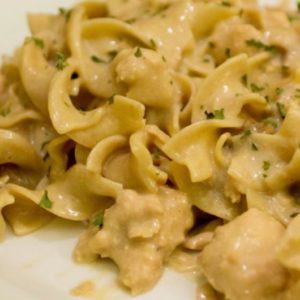 Yummy Chicken and Noodles - 12-18 Month Baby Food Cleanbabyfood.com